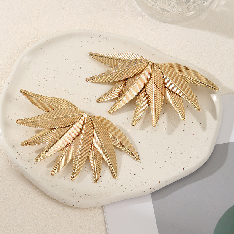 Damen Haarclips im luxuriösen Blattdesign Shop Nory