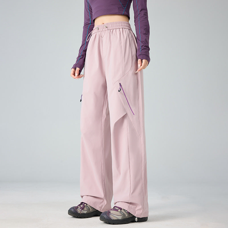 Herren Weite technische Cargo-Hose mit Utility-Taschen und elastischem Bund Shop Nory