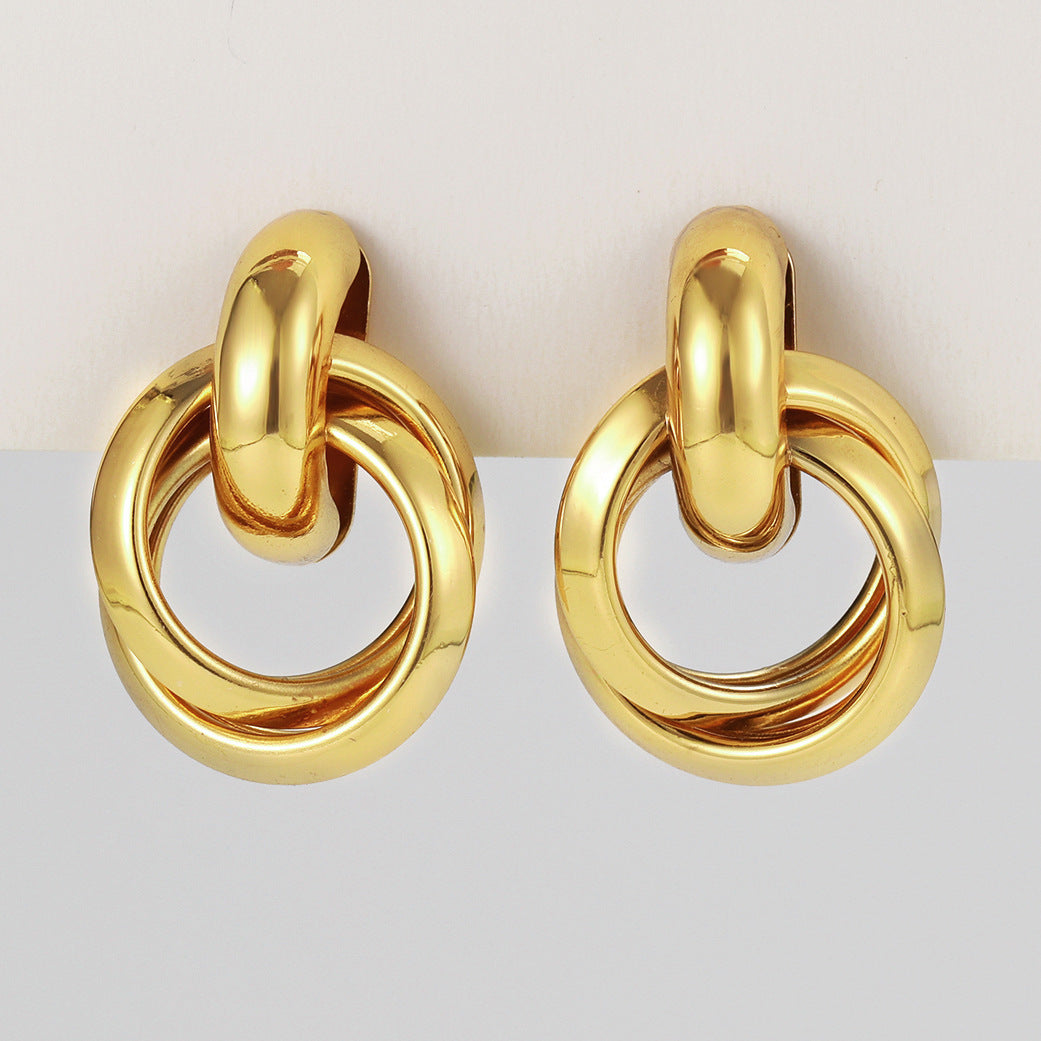 Damen Elegante und stilvolle Ohrstecker Shop Nory