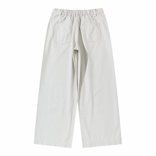 Damen High‑Waist Culotte‑Hose aus Baumwoll‑Twill mit durchgehender Mittelnaht Shop Nory