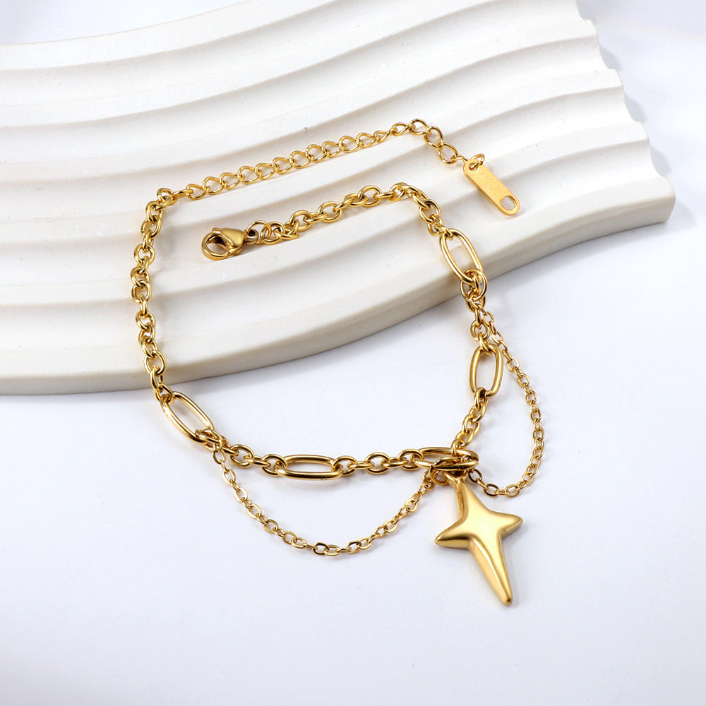 Damen Armband mit herzförmigem Anhänger und verstellbarem Verschluss Shop Nory