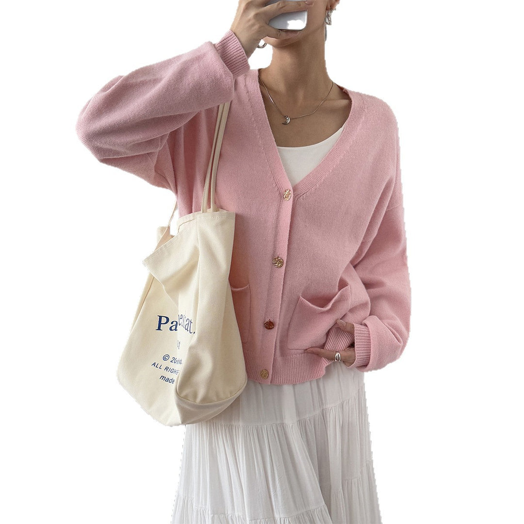 Damen nan kuschelige Oversize-Strickjacke mit aufgesetzten Taschen, weitem Arm und feinem Kaschmir-Mix Shop Nory