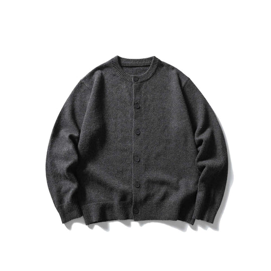 Damen Feinstrick-Cardigan mit Rundhalsausschnitt, durchgehender Knopfleiste und breiten Rippbündchen Shop Nory