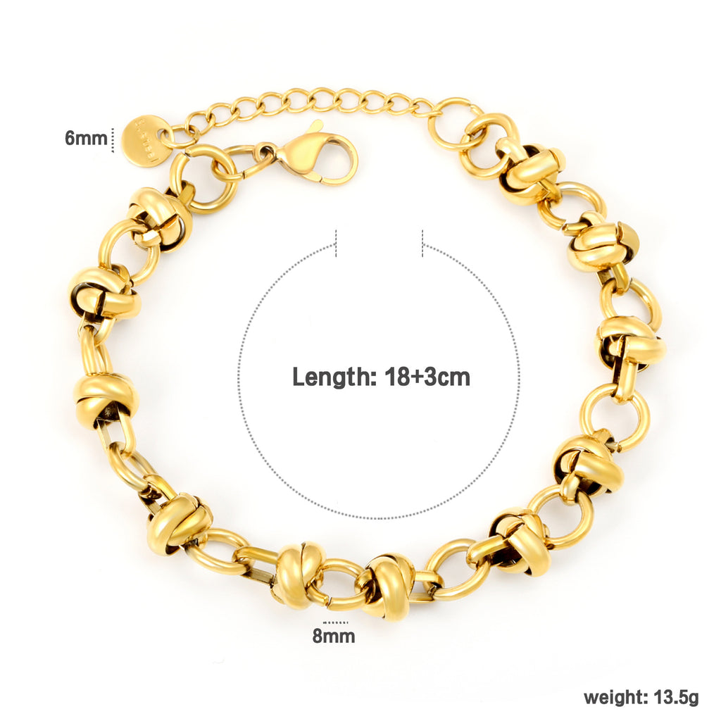Damen modisches Armband mit eleganten Glieder-Design Shop Nory