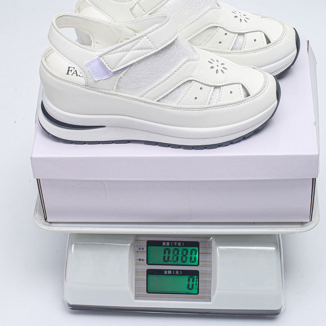 Damen Keilsandalen mit verstellbarem Klettverschluss und orthopädischer Komfortsohle Shop Nory