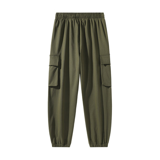 Herren Urbaner Utility-Jogger mit Oversize-Cargotaschen, Kordelzug und elastischen Knöcheln Shop Nory