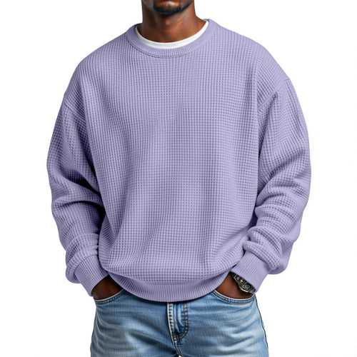 Herren Bequemer Sweatpullover mit Waffelstruktur Shop Nory
