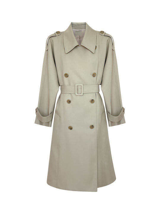 Damen Modischer Trenchcoat Shop Nory