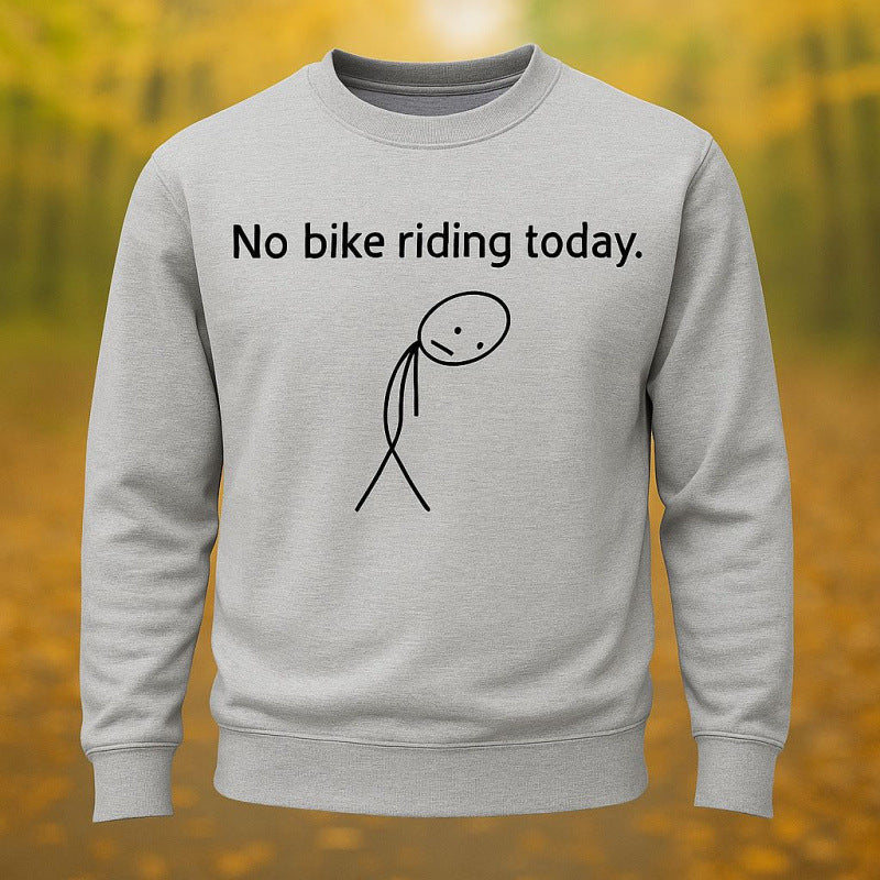 Herren Bequemer Sweatshirt mit motivierendem Aufdruck Shop Nory