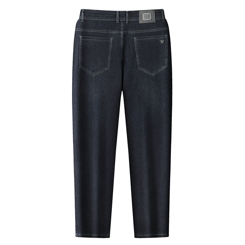 Damen Hochtaillierte Slim-Ankle-Jeans mit elastischem Bund und dezenter Used‑Waschung Shop Nory