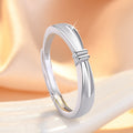 Damenring mit elegantem, minimalistischen Design aus hochwertigem Silber Shop Nory
