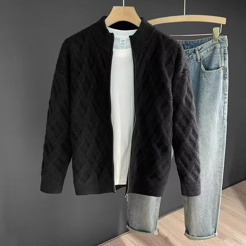 Damen Strickjacke mit elegantem Zopfmuster Shop Nory
