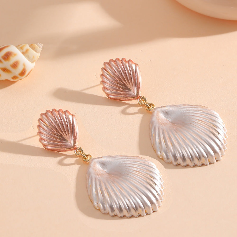 Damen Ohrringe im maritimen Muscheldesign Shop Nory