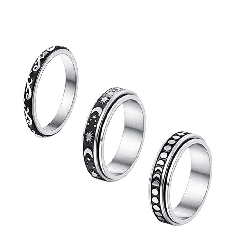 Herren Ring mit elegantem floralen Motiv Shop Nory