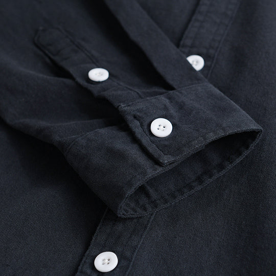 Herren Freizeit-Hemdjacke aus schwerem Baumwoll-Twill mit Kentkragen und aufgesetzter Brusttasche Shop Nory