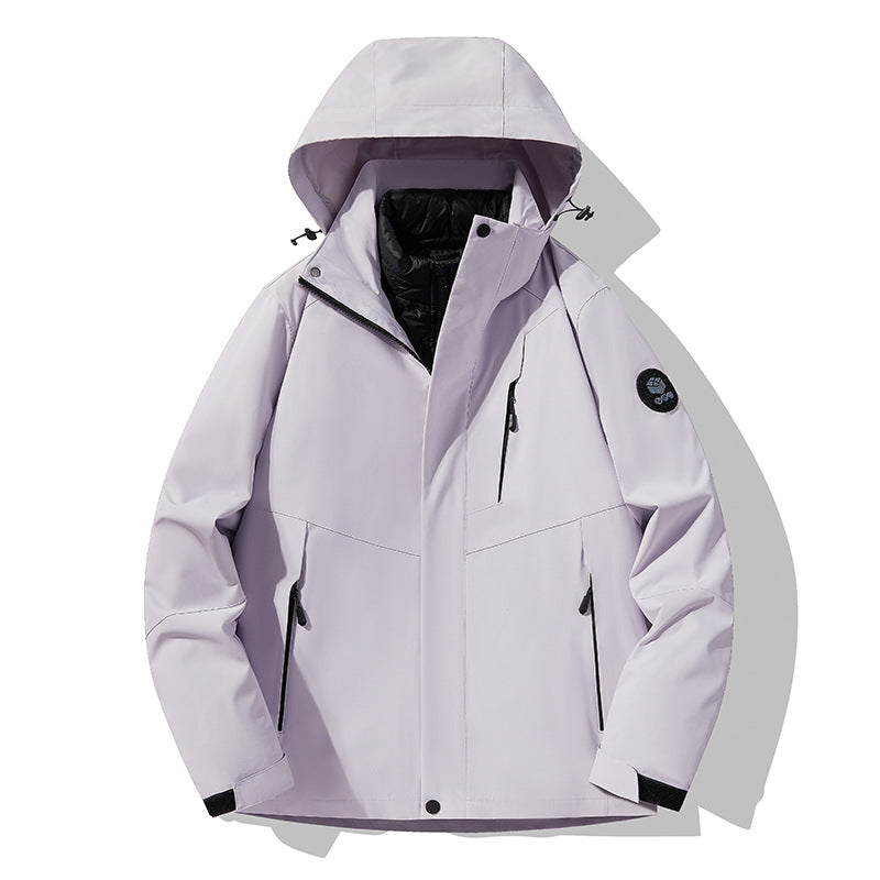 Herren Dreifach kombinierbare Funktionsjacke mit abnehmbarer Steppweste Shop Nory