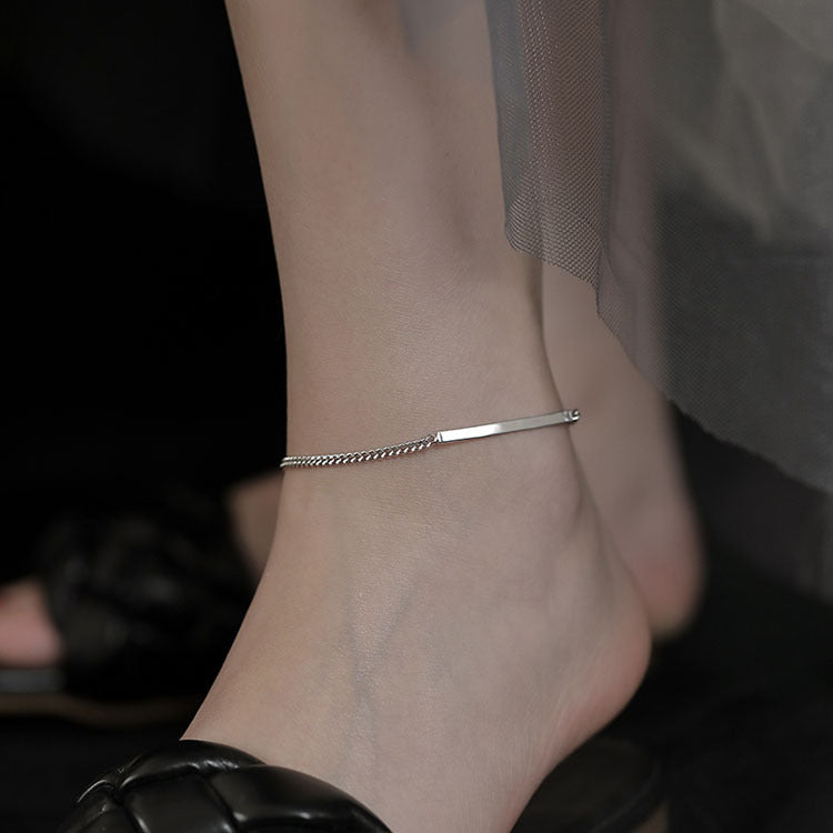 Damen elegante Fußkette mit filigranem Design Shop Nory