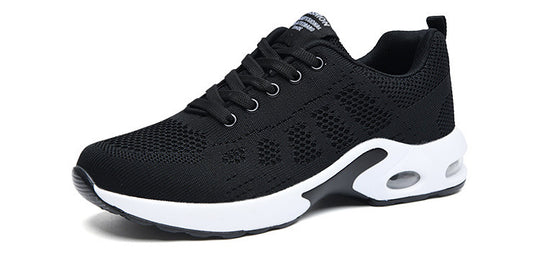 Damen atmungsaktive Strick-Sneaker mit Luftkammer-Zwischensohle und gepolstertem Einstieg Shop Nory