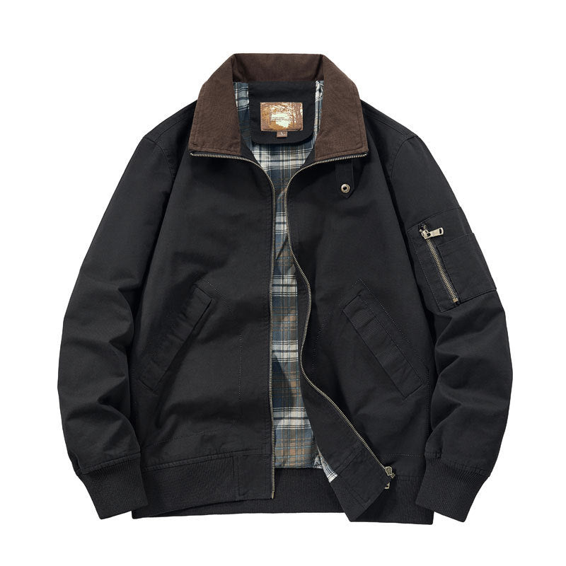Herren Cordkragen-Fieldjacke Shop Nory
