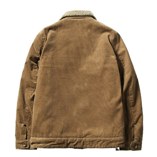Herren Klassische Cordjacke Shop Nory