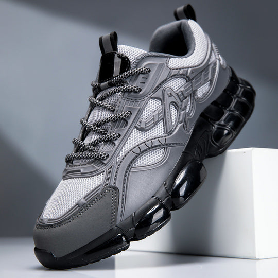 Herren Sportlicher Chunky-Sneaker mit glänzenden Overlays und gedämpfter Luftkissen-Sohle Shop Nory