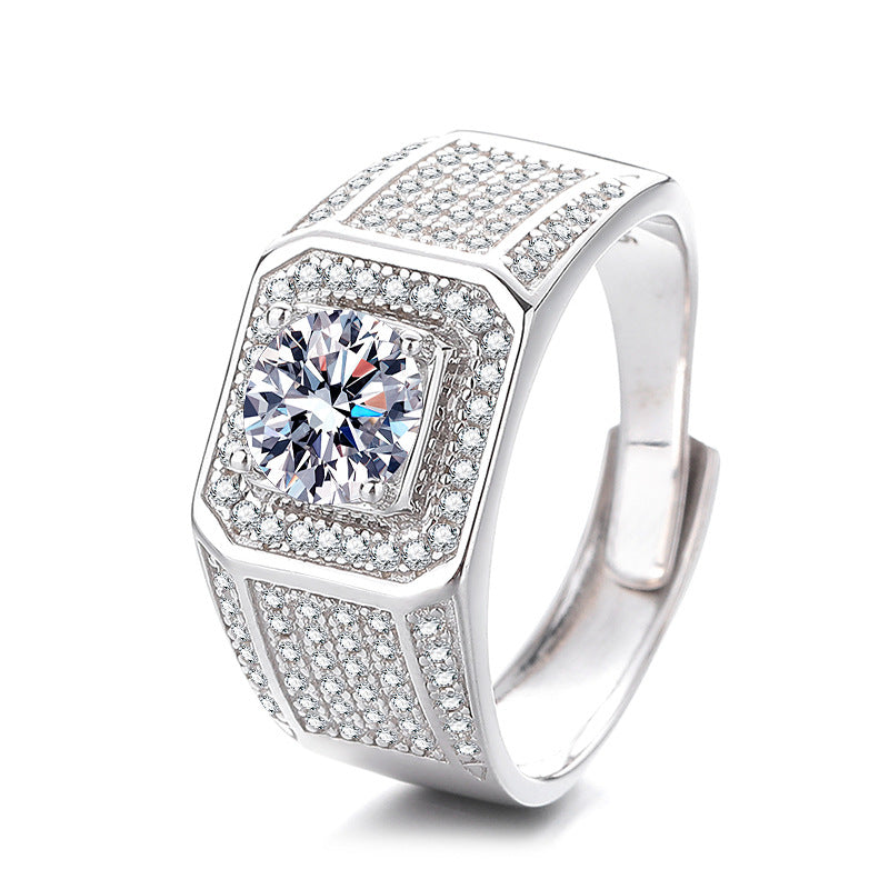 Damen Ring mit funkelndem Zirkonia-Besatz und elegantem Design Shop Nory