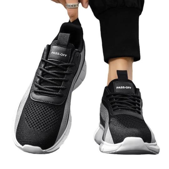 Herren atmungsaktive leichte Lauf- und Freizeitsneaker mit dämpfender Sohle Shopy Nory