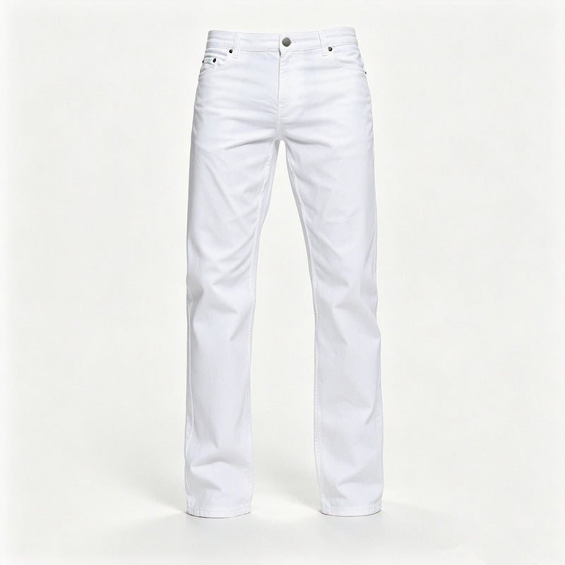 Herren Klassische Gerade geschnittene Jeans Shop Nory