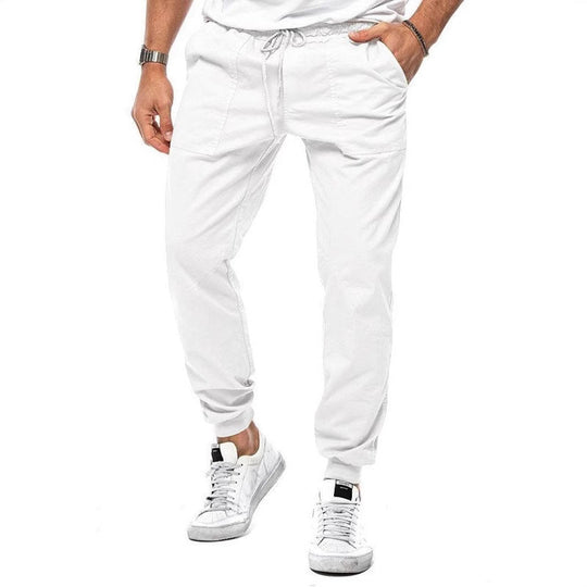 Herren Cargo-Jogginghose mit elastischem Bund und praktischen Taschen