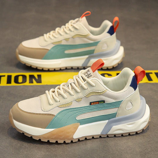 Herren Retro-Outdoor-Sneaker mit profiliertem Trail-Laufsohle und atmungsaktivem Mesh Shopy Nory