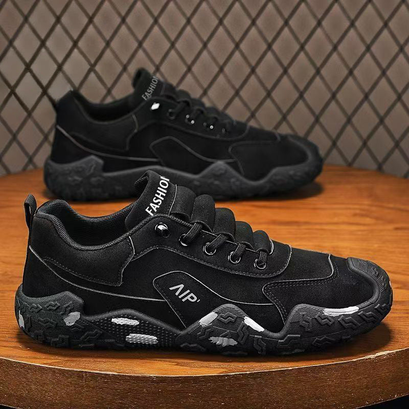 Herren Urbaner Chunky-Sneaker mit Veloursleder-Optik, profiliertem Grip-Profil und ergonomischer Plateausohle Shop Nory