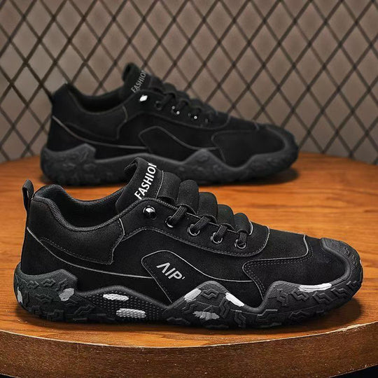 Herren Urbaner Chunky-Sneaker mit Veloursleder-Optik, profiliertem Grip-Profil und ergonomischer Plateausohle Shop Nory