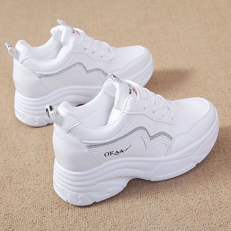 Damen Modische Chunky Sneakers mit ergonomischer Dämpfung und stabiler Sohle