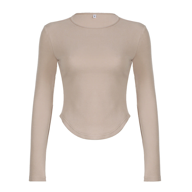 Damen nan legerer Palazzo-Loungehose mit Umschlagbund und weichem Baumwollstretch Shop Nory