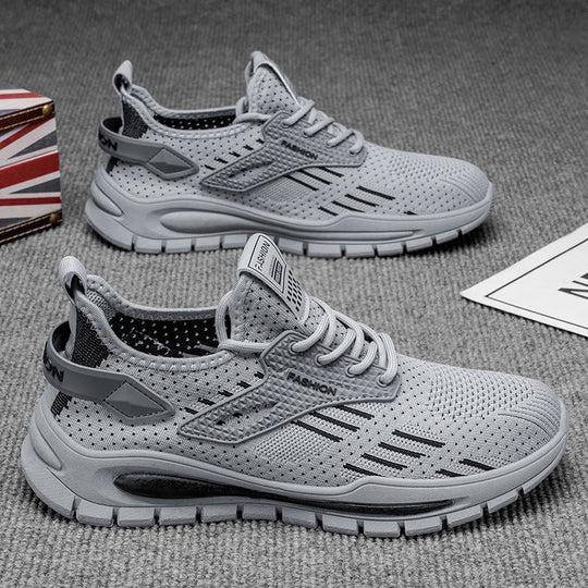 Damen Atmungsaktive Sport Sneakers mit flexibler Sohle und dämpfendem Fußbett Shopnory