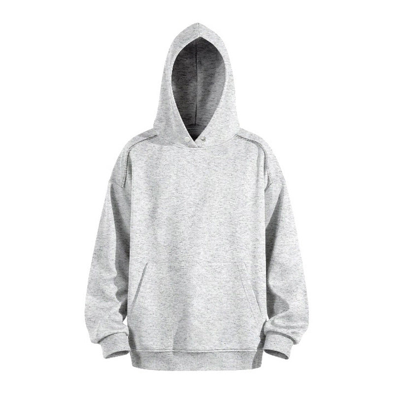 Herren Oversize-Kapuzenpullover mit Kängurutasche und Raglanärmeln Shop Nory