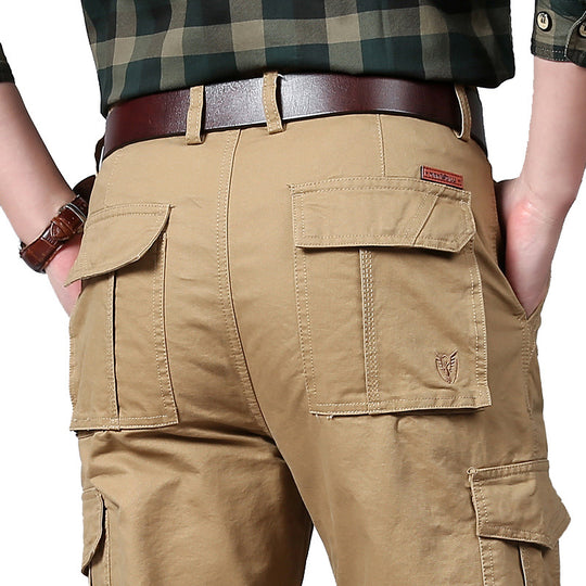 Herren Cargohose mit mehrfachen Klappentaschen und robustem Baumwollmix Shop Nory
