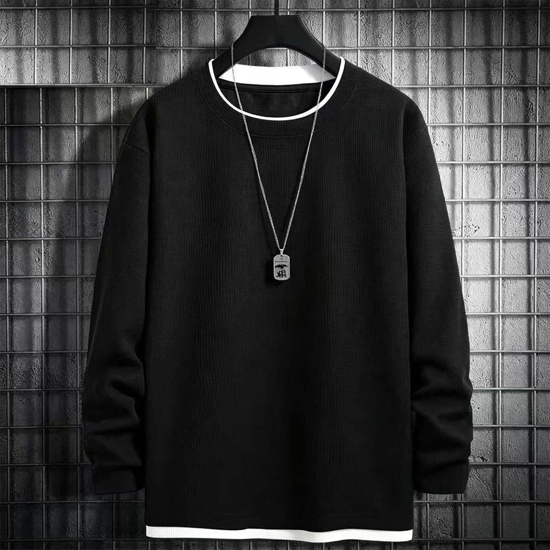 Herren Langarmshirt mit strukturiertem Design Shop Nory