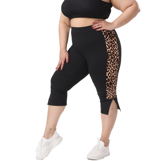 Damen Sculpting-Capri-Leggings mit hohem Taillenbund, Bauchkontrolle und seitlichen Einschubtaschen Shopy Nory