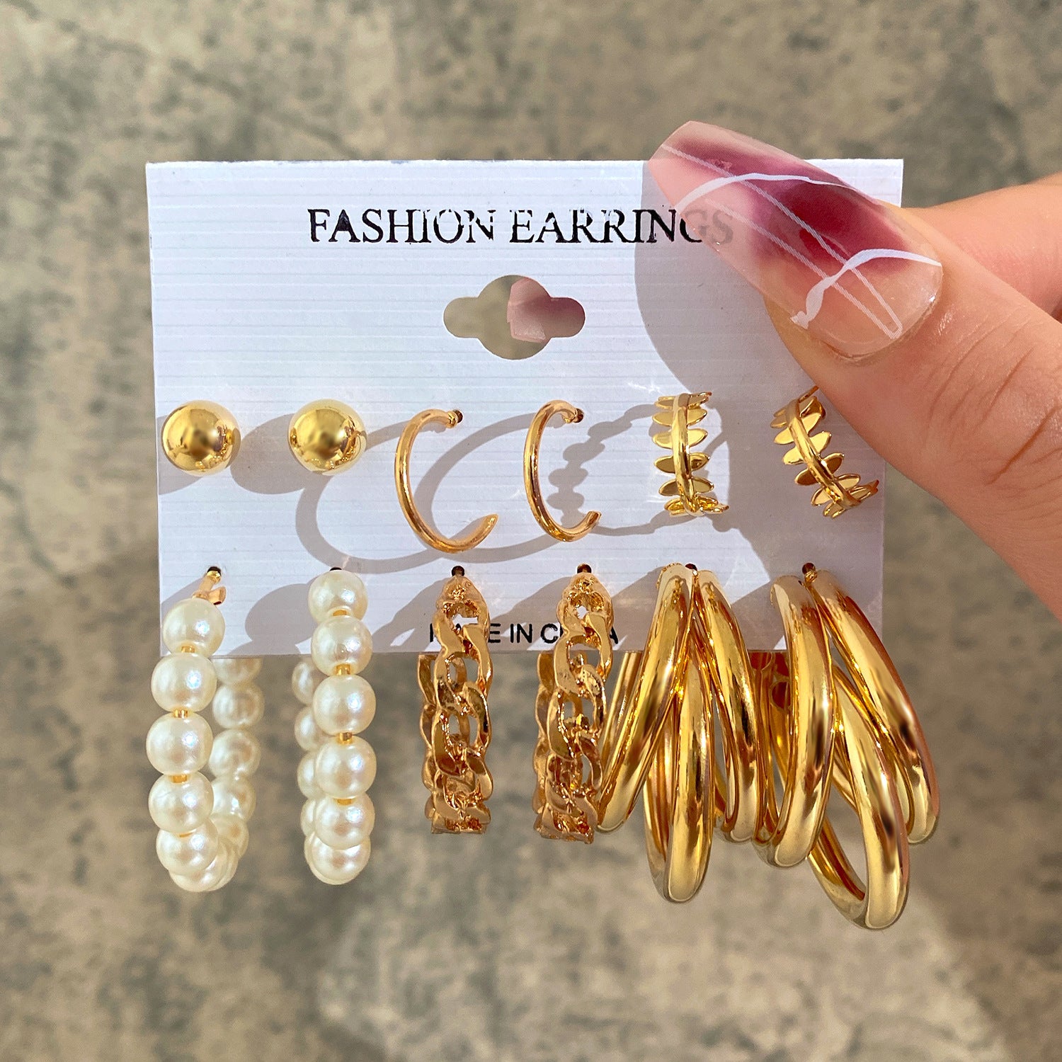 Damen Ohrringe Set mit vielfältigen Designs und modernen Akzenten Shop Nory