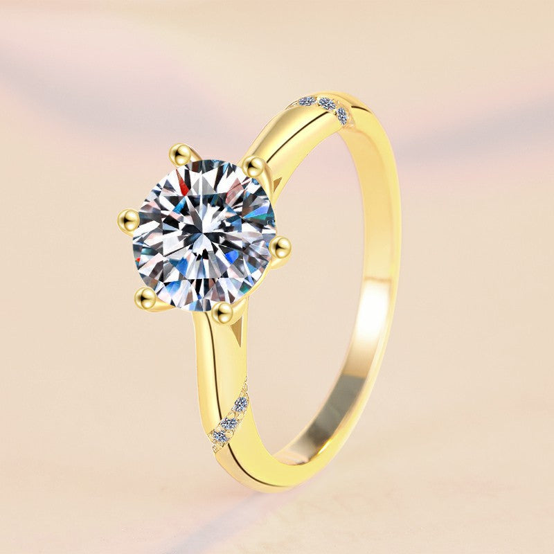 Damenring mit strahlendem Zirkonia und exquisiten Details Shop Nory