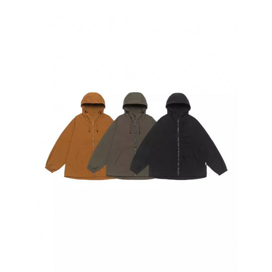 Unisex Weitgeschnittene Kapuzenjacke im Parka‑Style mit verlängertem Rückenteil und Tunnelzug Shop Nory
