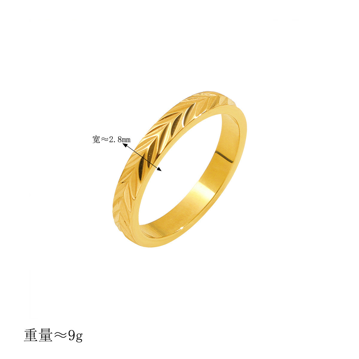 Damen eleganter Ring mit geflochtenem Design Shop Nory