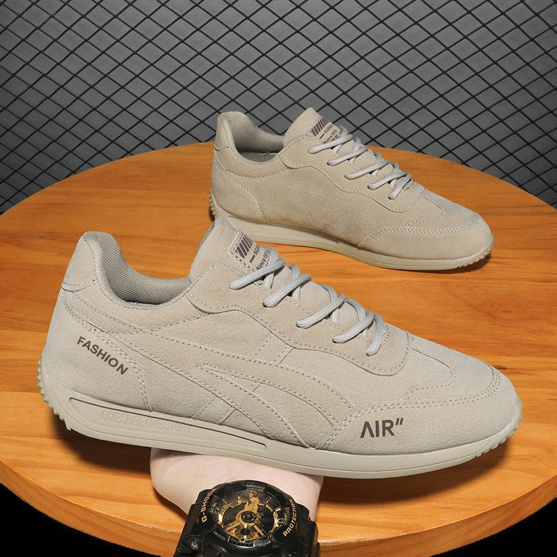 Damen Modische Sneakers mit hochwertiger Veloursleder-Oberfläche und rutschfester Sohle