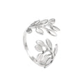 Damen Ring im filigranen Blattdesign Shop Nory