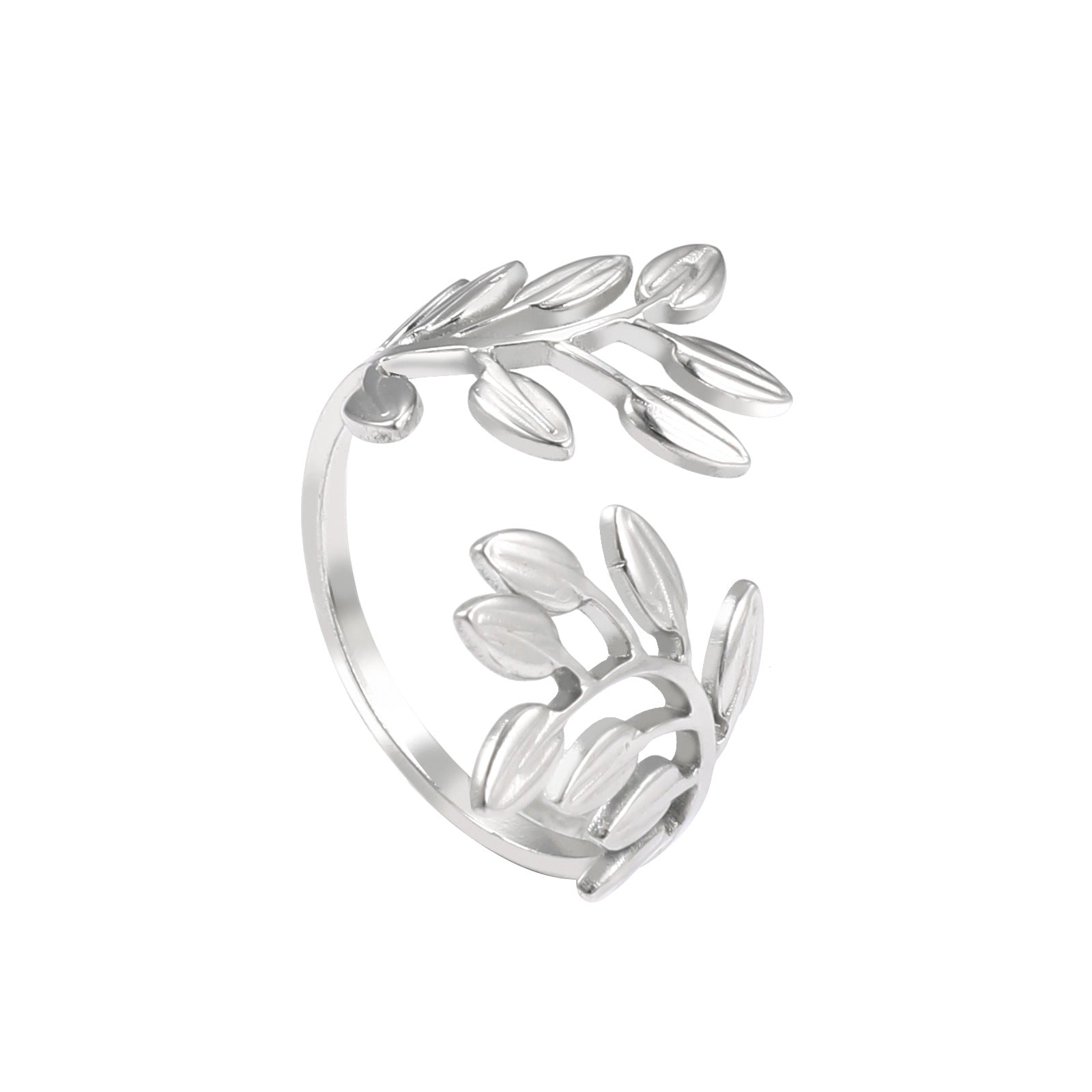 Damen Ring im filigranen Blattdesign Shop Nory