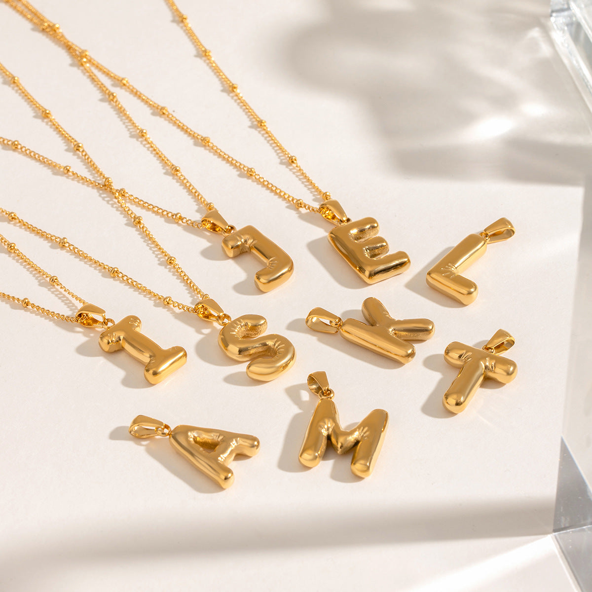 Damen Halskette mit persönlichem Z-Anhänger aus hochwertigem Edelstahl Shop Nory