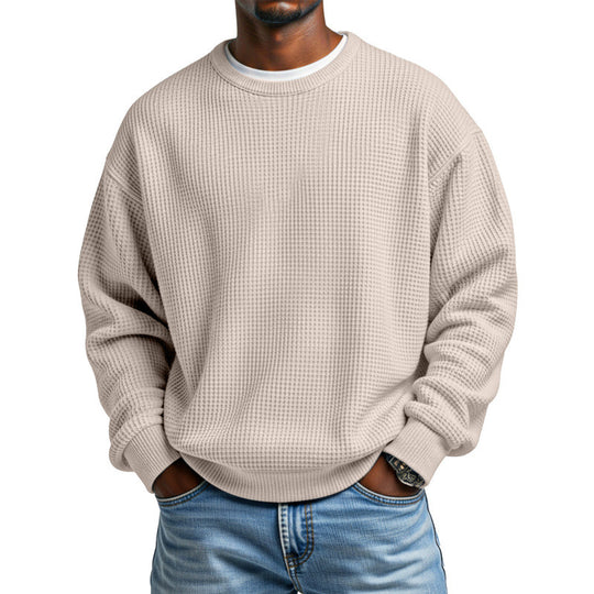 Herren Bequemer Sweatpullover mit Waffelstruktur Shop Nory