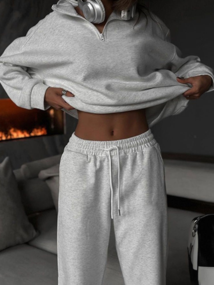 Damen nan lässige Sweatpants mit hohem Komfortbund, innen angerautem Fleece, Kordelzug und tiefen Seitentaschen Shop Nory