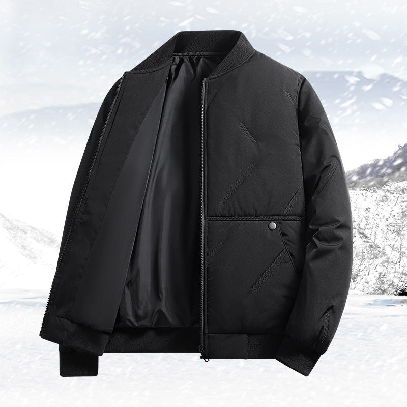 Herren Gepolsterte Thermo‑Bomberjacke mit winddichter Außenlage und warmem Futter Shop Nory